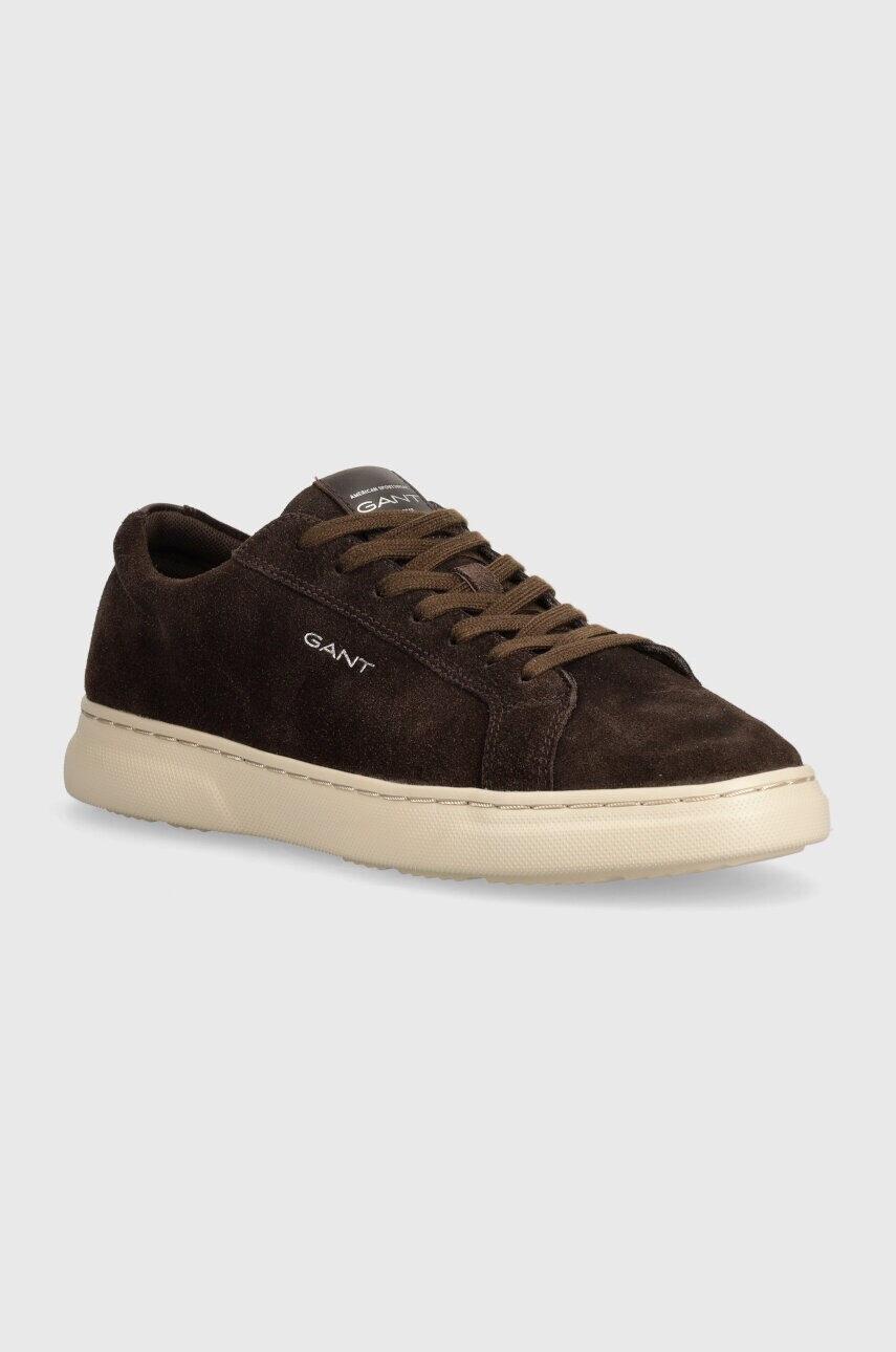 Gant sneakers din piele intoarsă Joree culoarea maro, 29633690 G46