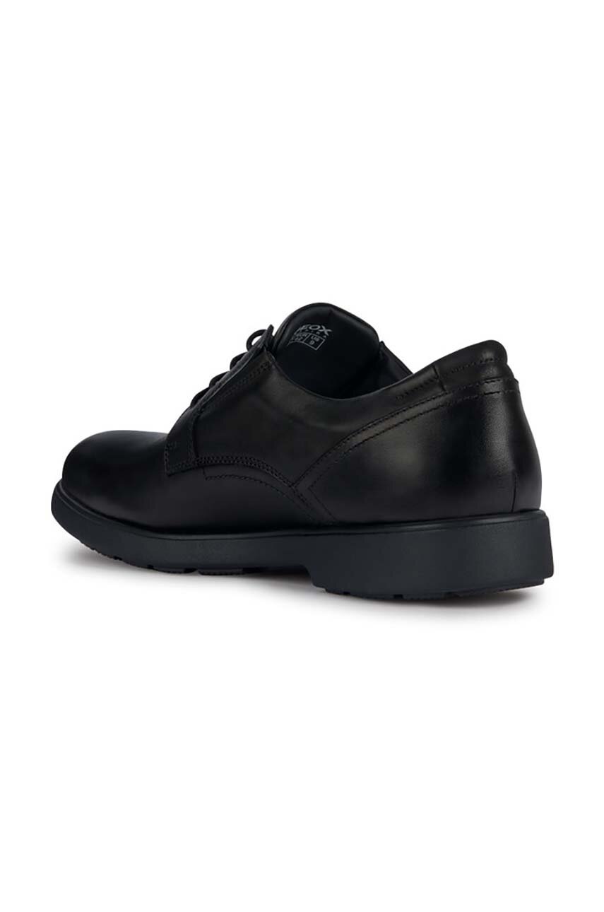 Δερμάτινα κλειστά παπούτσια Geox U SPHERICA EC11 χρώμα: μαύρο, U35EFA 00043 C9999 φωτογραφία