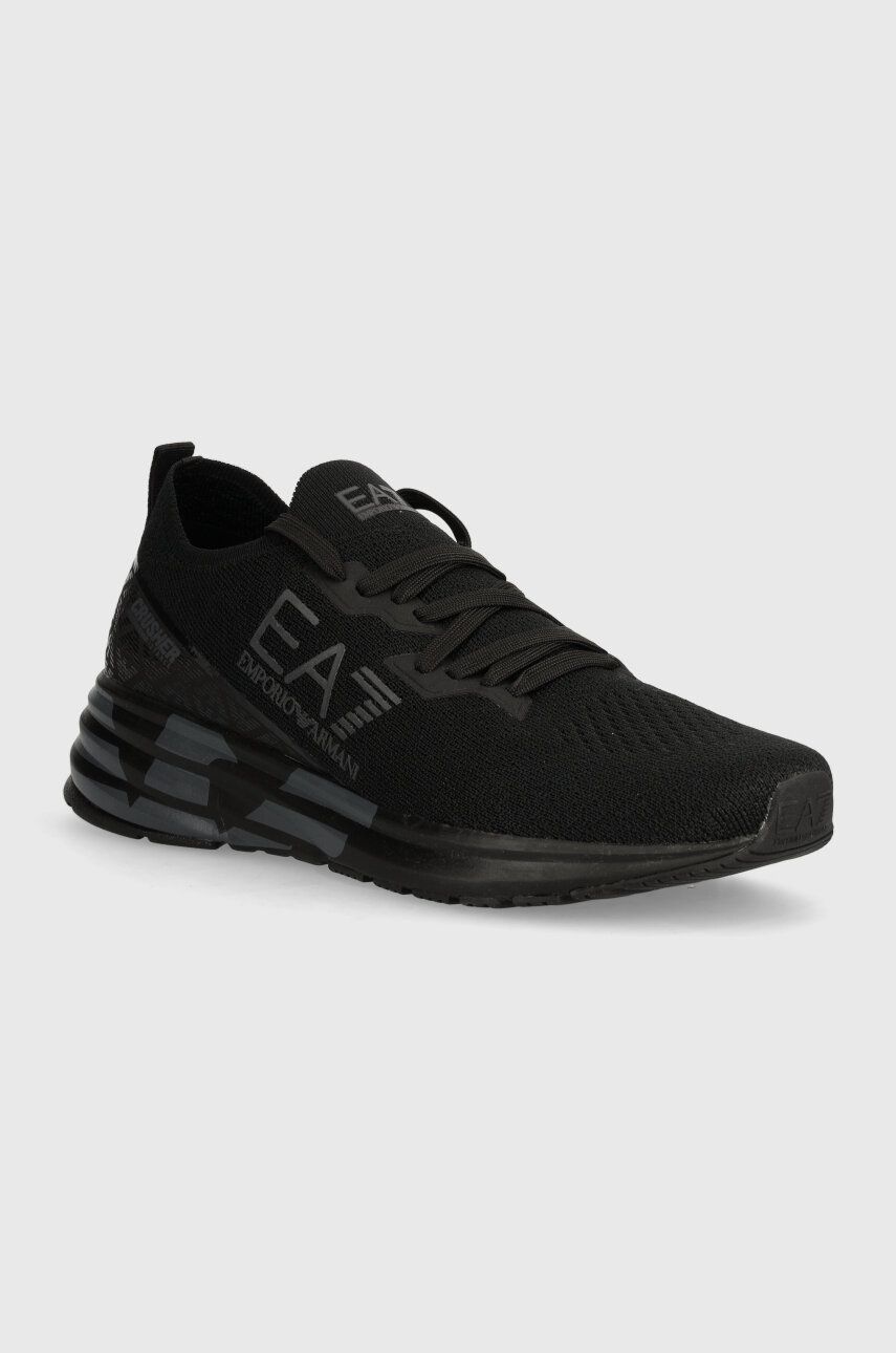 EA7 Emporio Armani sneakers culoarea negru, XK240.X8X095