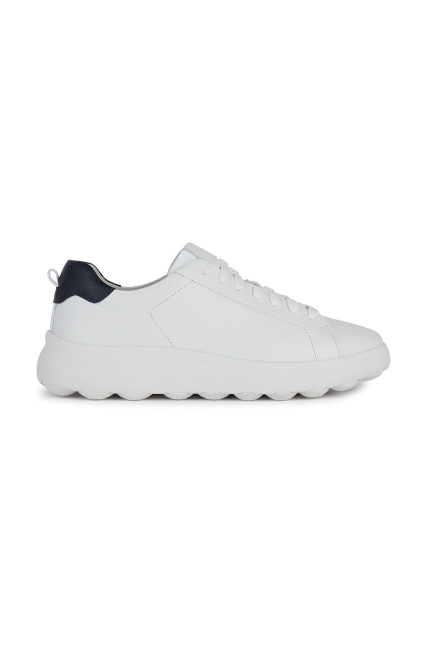 Geox sneakers din piele U SPHERICA EC4.1 culoarea alb, U45FUA 00043 C1000