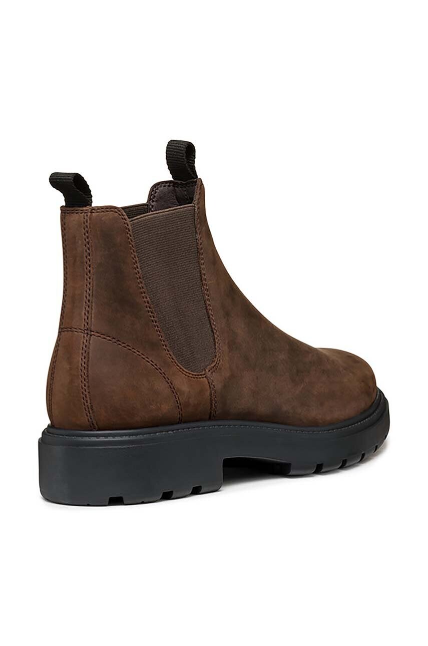 Geox bőr bokacsizma U SPHERICA EC7 barna, férfi, U46FRA 000FF C6009 termék 2. képe