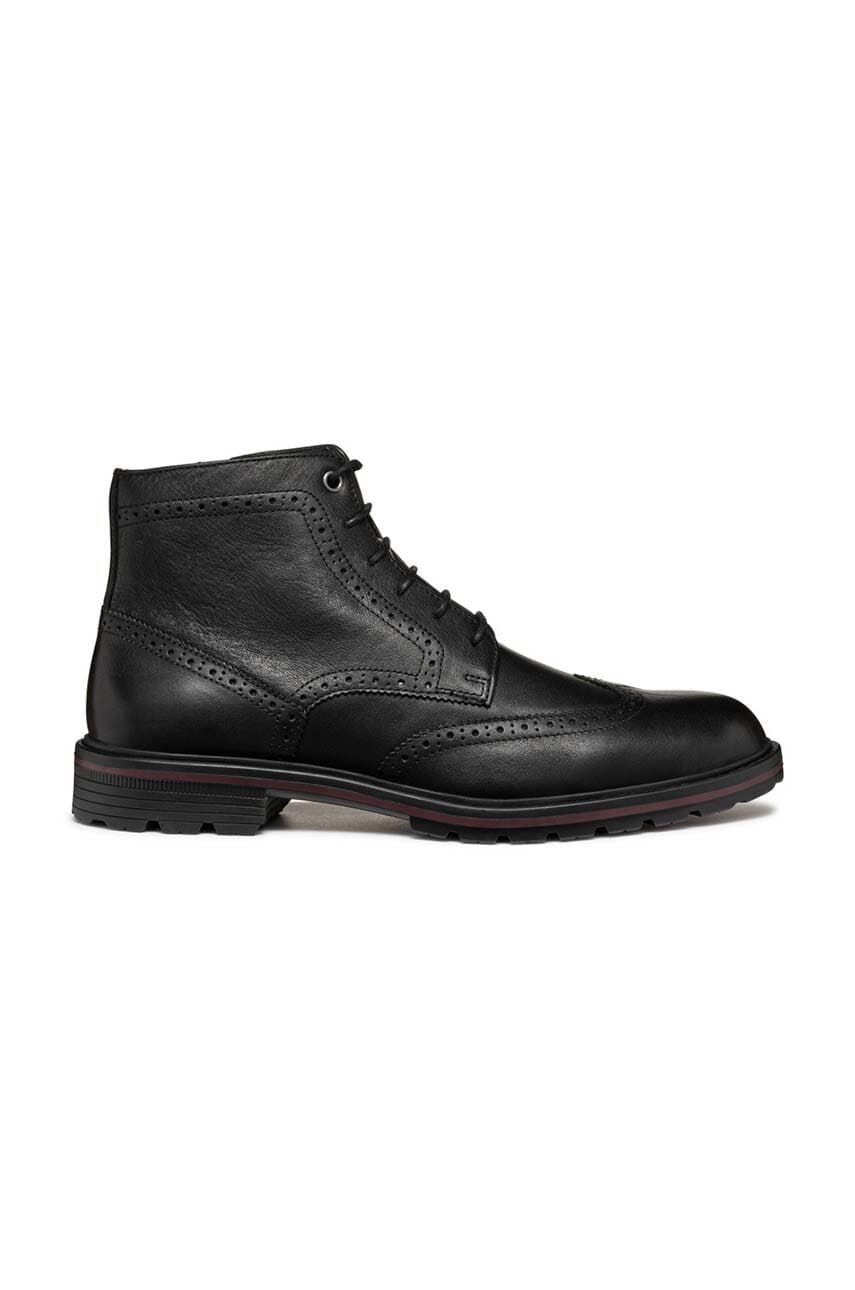 Geox ghete de piele U WALK PLEASURE C culoarea negru, U46HAB 00064 C9999 Geox ghete de piele U WALK PLEASURE C culoarea negru, U46HAB 00064 C9999