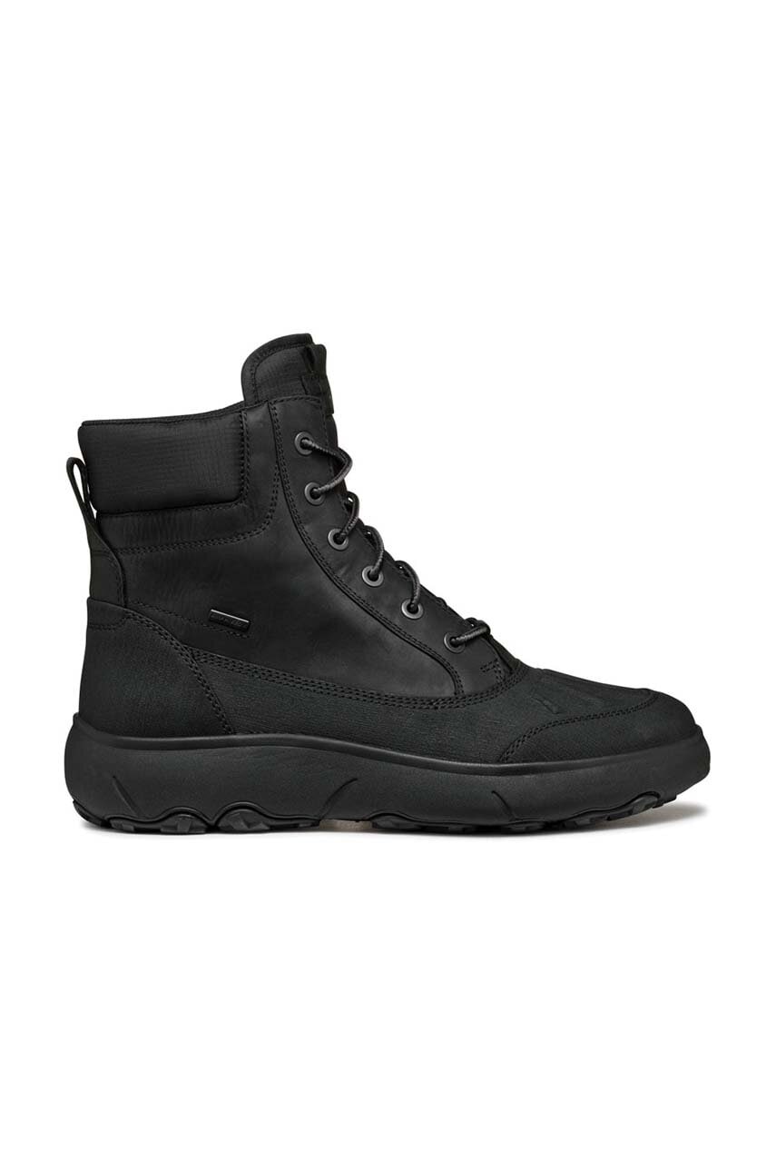 Geox pantofi inalti U NEBULA + GRIP B AB barbati, culoarea negru, U46HFC 0FFBC C9999