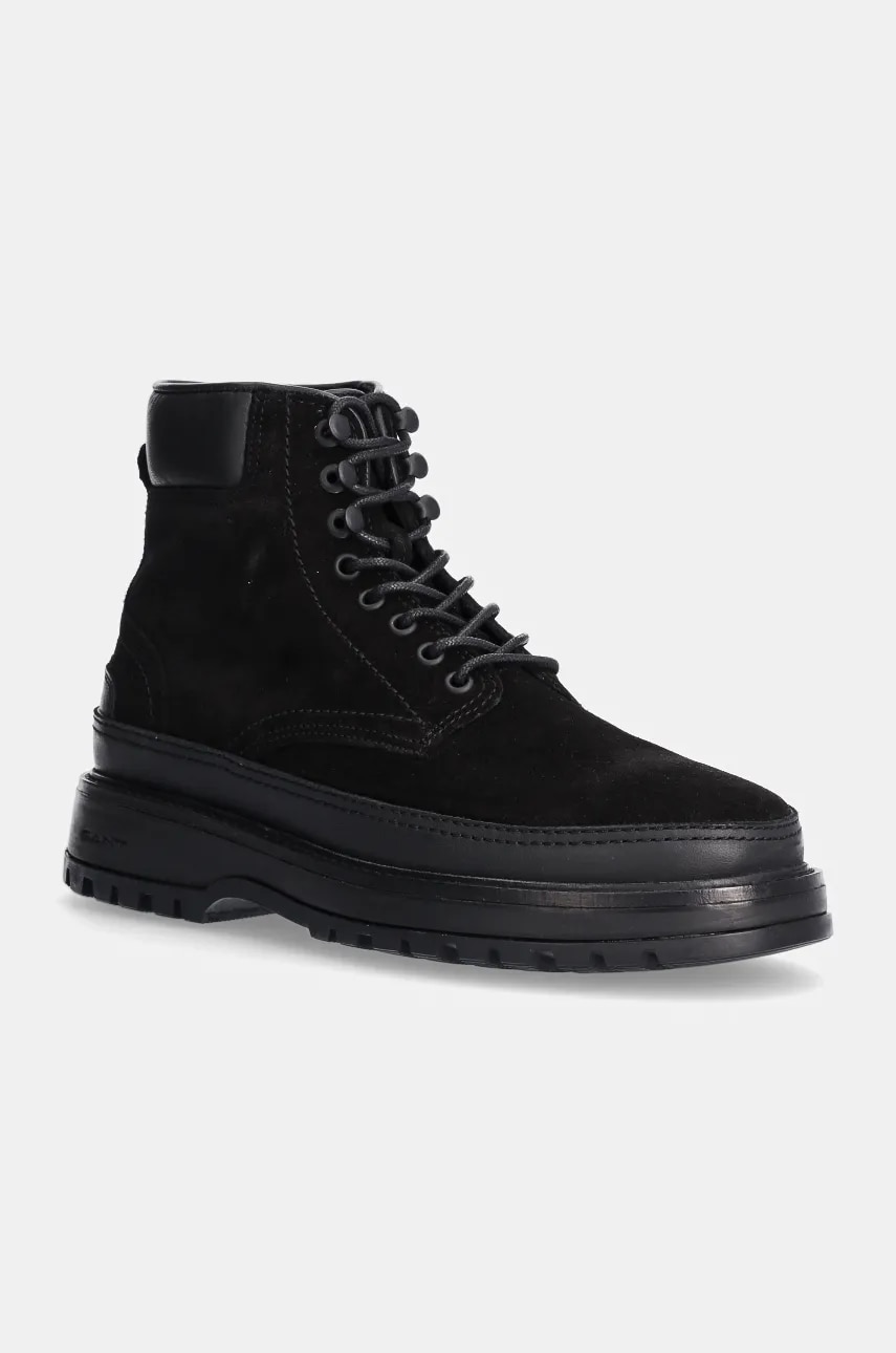 Gant bocanci de piele Clafton barbati, culoarea negru, 29643741 G00