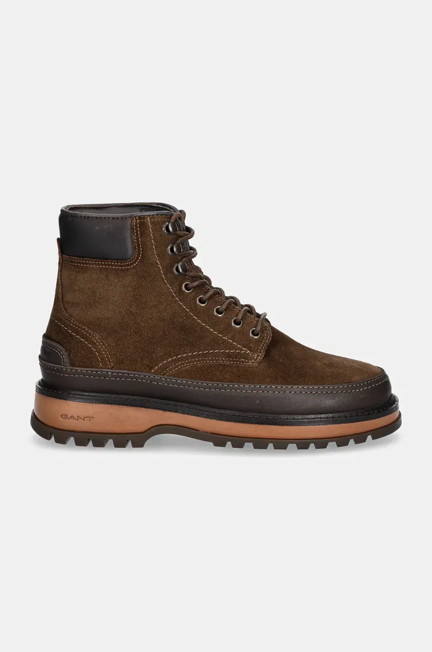 Замшевые кроссовки Gant Clafton мужские цвет коричневый 29643741 G42 Замшевые кроссовки Gant Clafton мужские цвет коричневый 29643741 G42