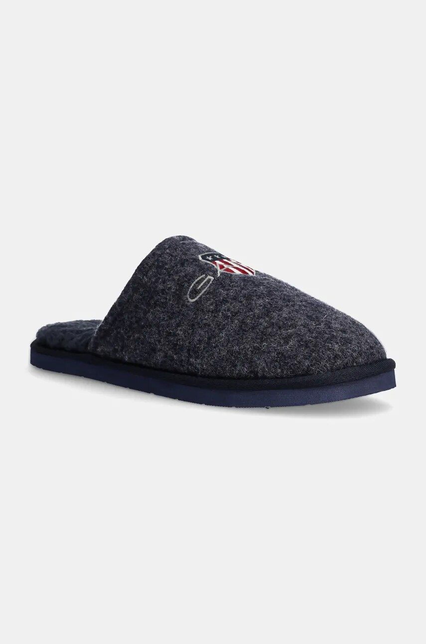 Gant papuci de casa Tamaware culoarea albastru marin, 29698760 G69