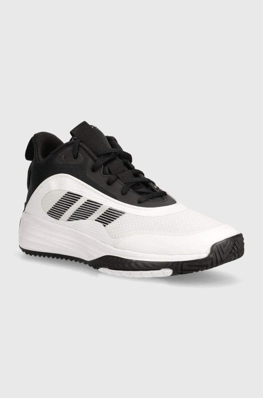 adidas Performance pantofi de basketball OwnTheGame 3.0 culoarea alb, IF4565