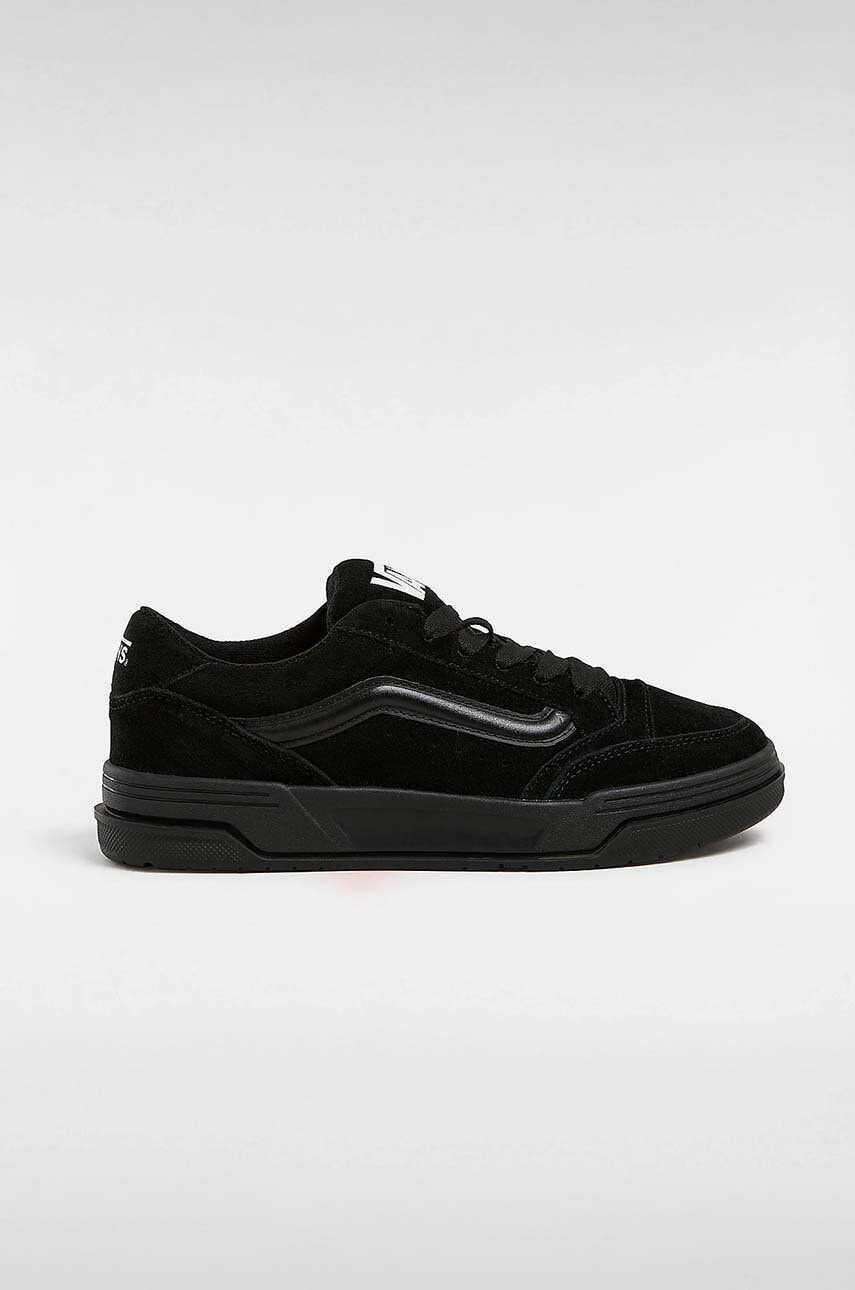 Vans tenisi din piele intoarsa Hylane culoarea negru, VN000D1JBKA1