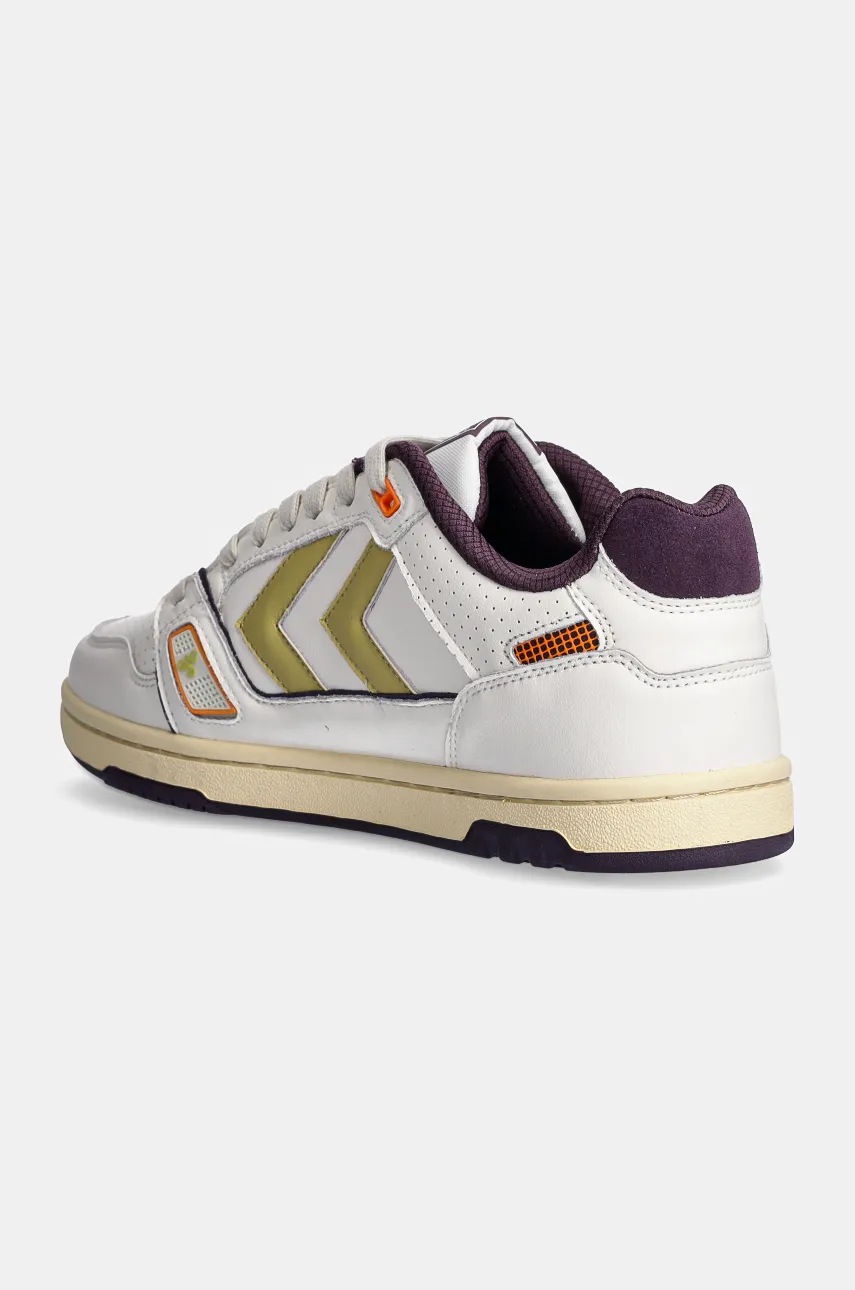 Δερμάτινα αθλητικά παπούτσια Hummel Power Play Lx-e Ap2 χρώμα: μπεζ, 226278 φωτογραφία