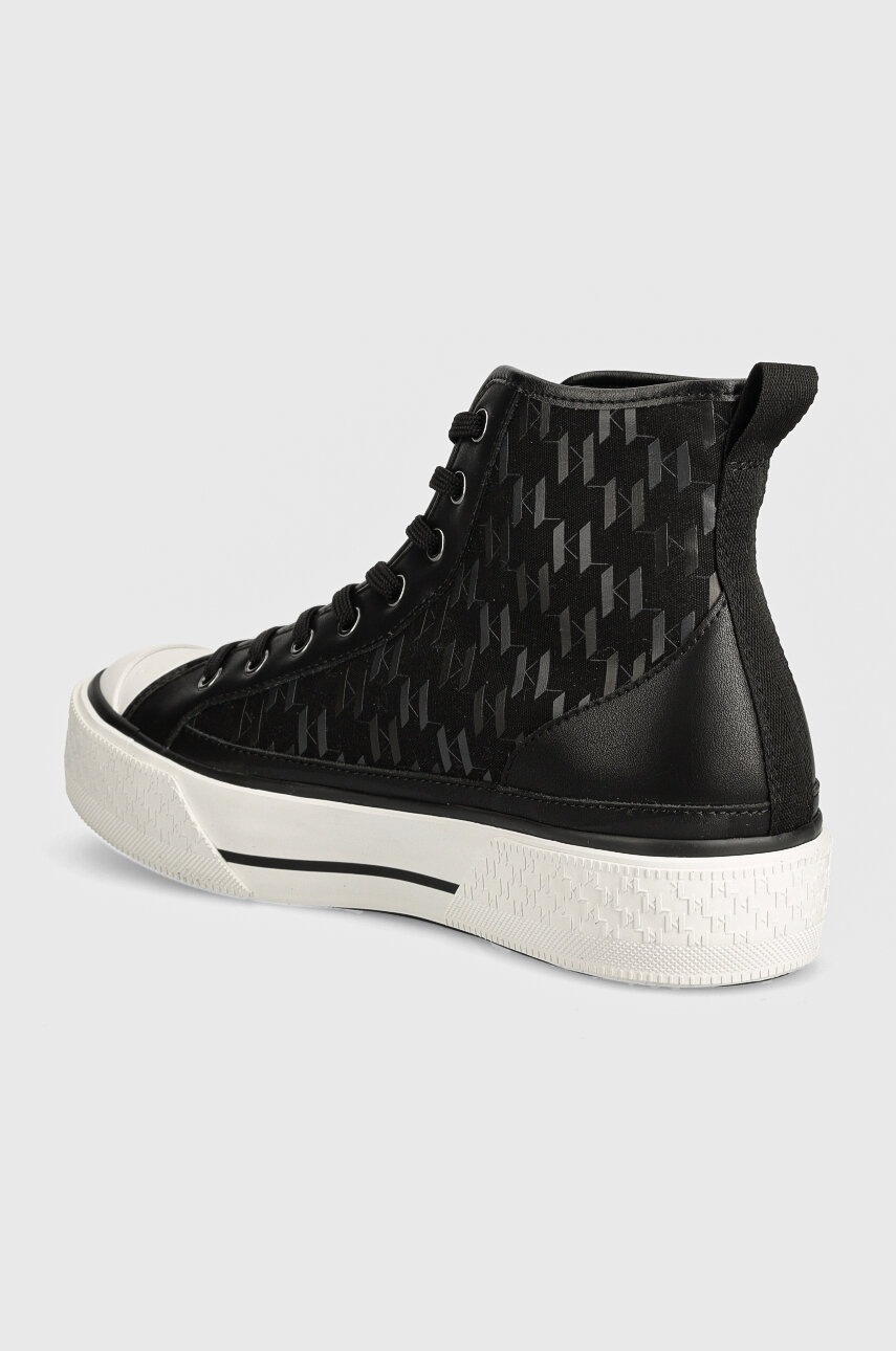 Karl Lagerfeld sportcipő KAMPUS MAX fekete, férfi, KL50454 termék 2. képe