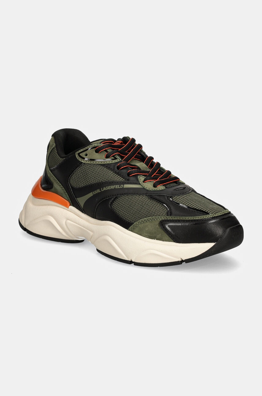 Karl Lagerfeld sneakers KOMET culoarea verde, KL56524