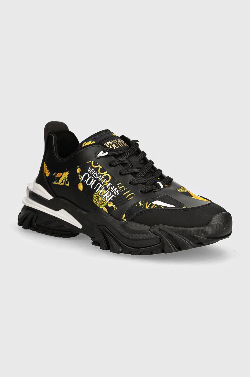 Versace Jeans Couture sneakers New Trail Trek culoarea negru, 77YA3SIB ZS891 G89