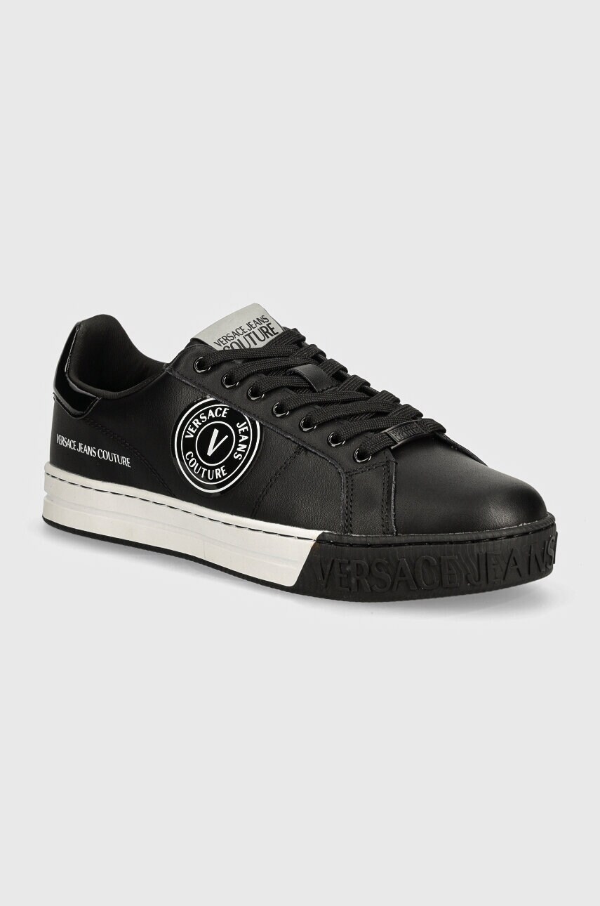 Versace Jeans Couture sneakers Court 88 culoarea negru, 77YA3SK1 ZP333 899