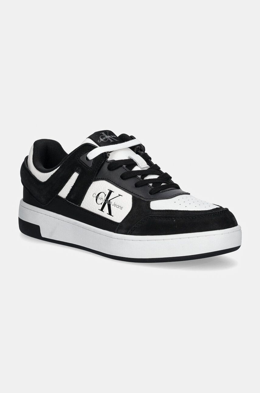 Tenisice Calvin Klein Jeans BASKET CUP LOW LACEUP AUTHENTIC Boja: Crna, YM0YM01110