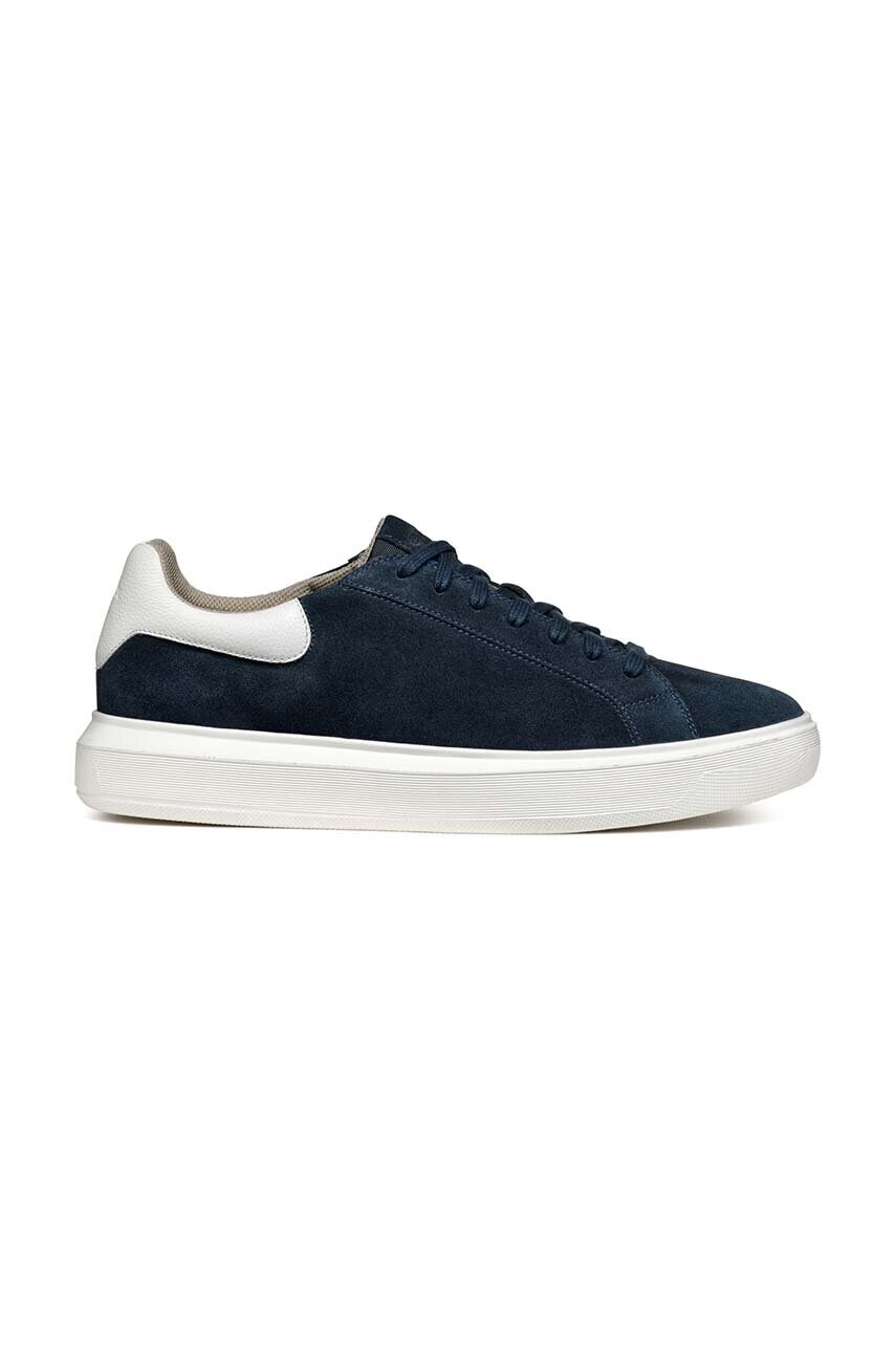 Geox sneakers din piele intoarsă U DEIVEN D culoarea albastru marin, U455WD 00022 C4002