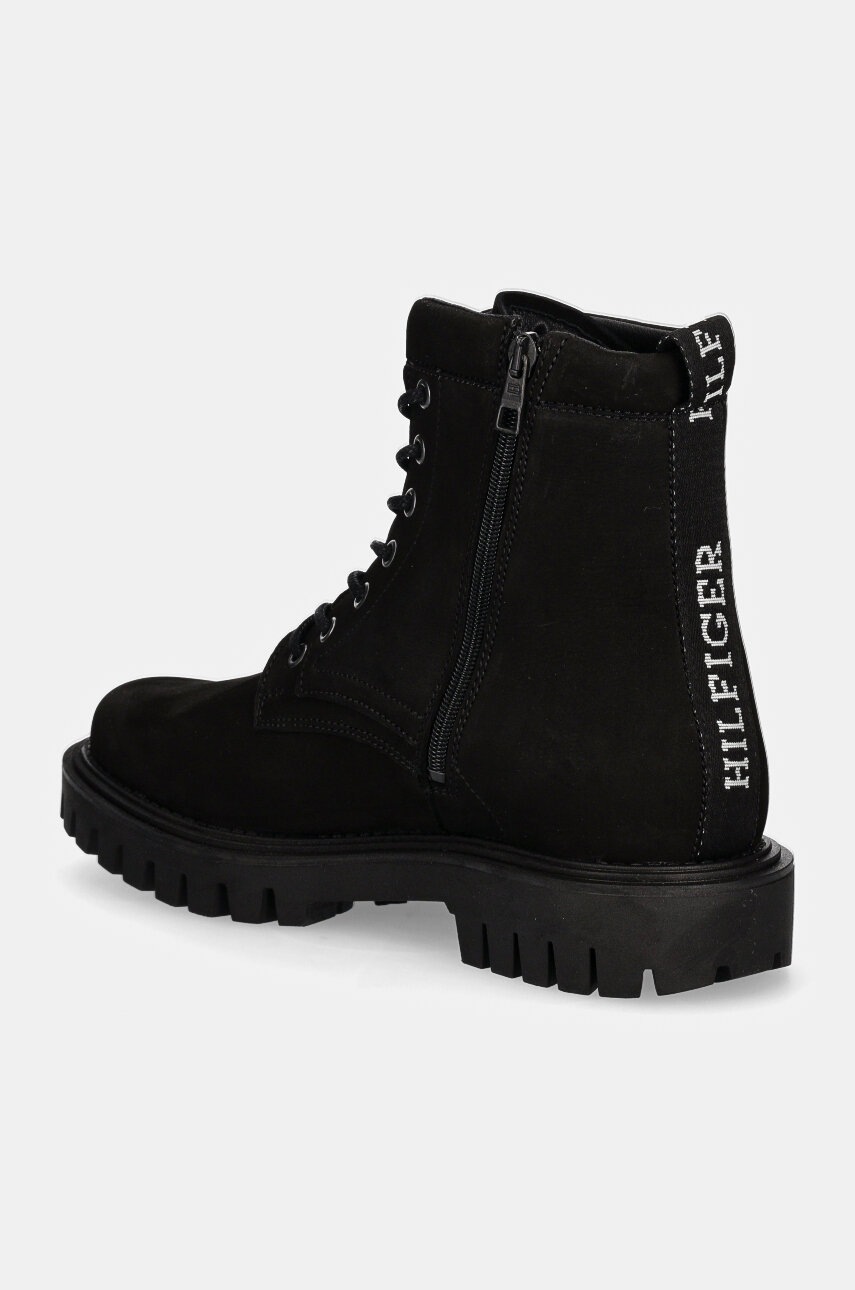 Kožené boty Tommy Hilfiger CASUAL HILFIGER CHUNK Z NBK BOOT (obrázek 3)