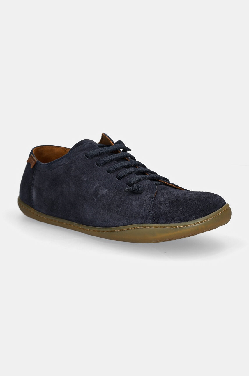 Camper sneakers din piele intoarsă Peu Cami culoarea albastru marin, 17665-294 Camper sneakers din piele intoarsă Peu Cami culoarea albastru marin, 17665-294