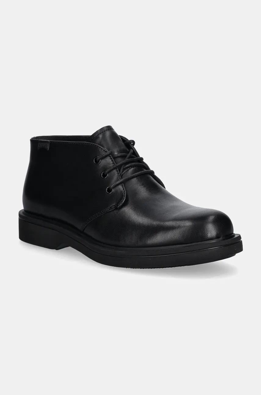 Camper ghete de piele Norman barbati, culoarea negru, K300513-001 Camper ghete de piele Norman barbati, culoarea negru, K300513-001