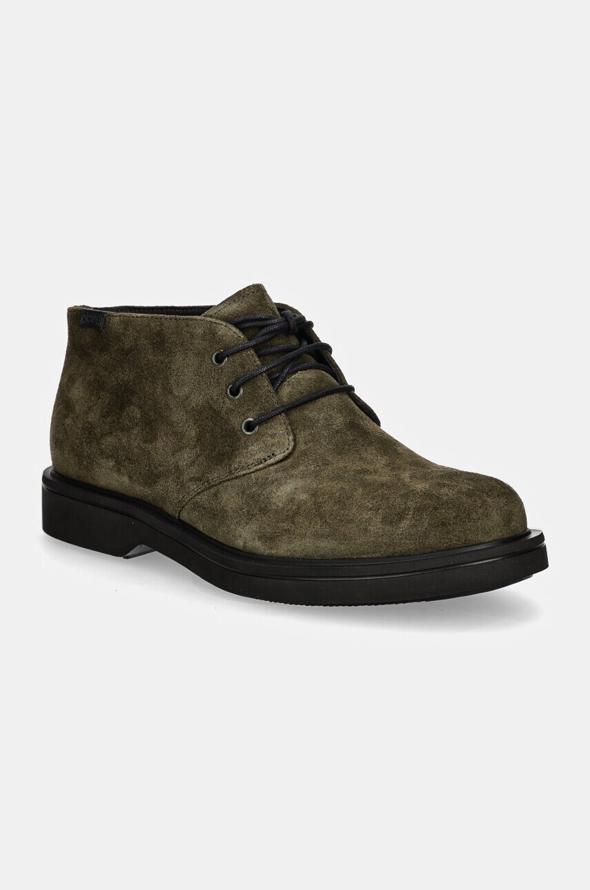 Camper pantofi inalti Norman barbati, culoarea verde, K300513-002