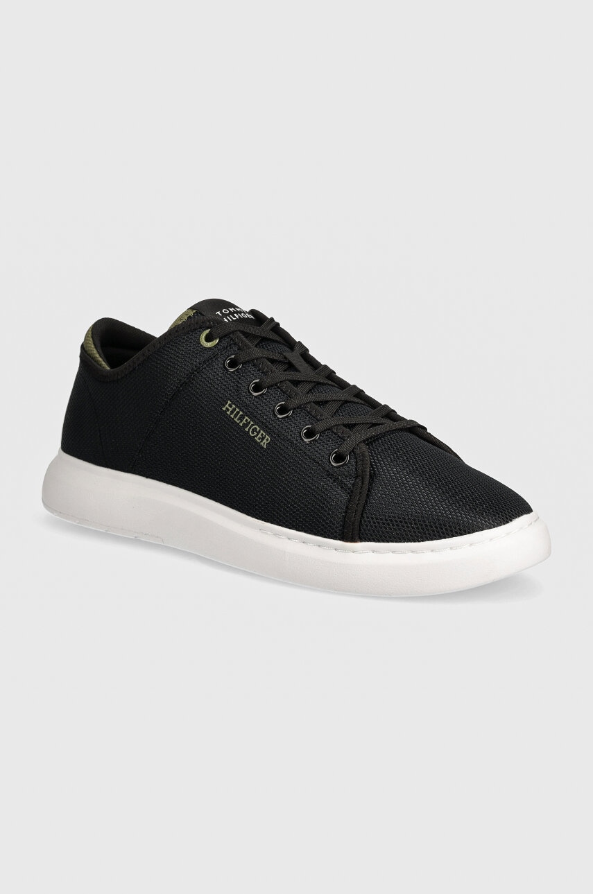 Levně Sneakers boty Tommy Hilfiger LIGHTWEIGHT CUP MESH černá barva, FM0FM05115