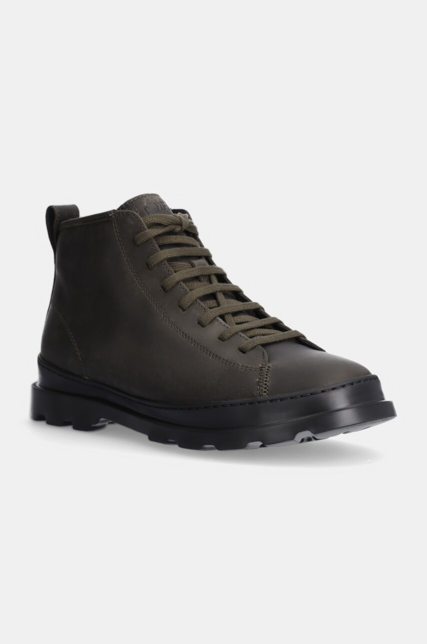 Camper pantofi inalti Brutus barbati, culoarea verde, K300444-008