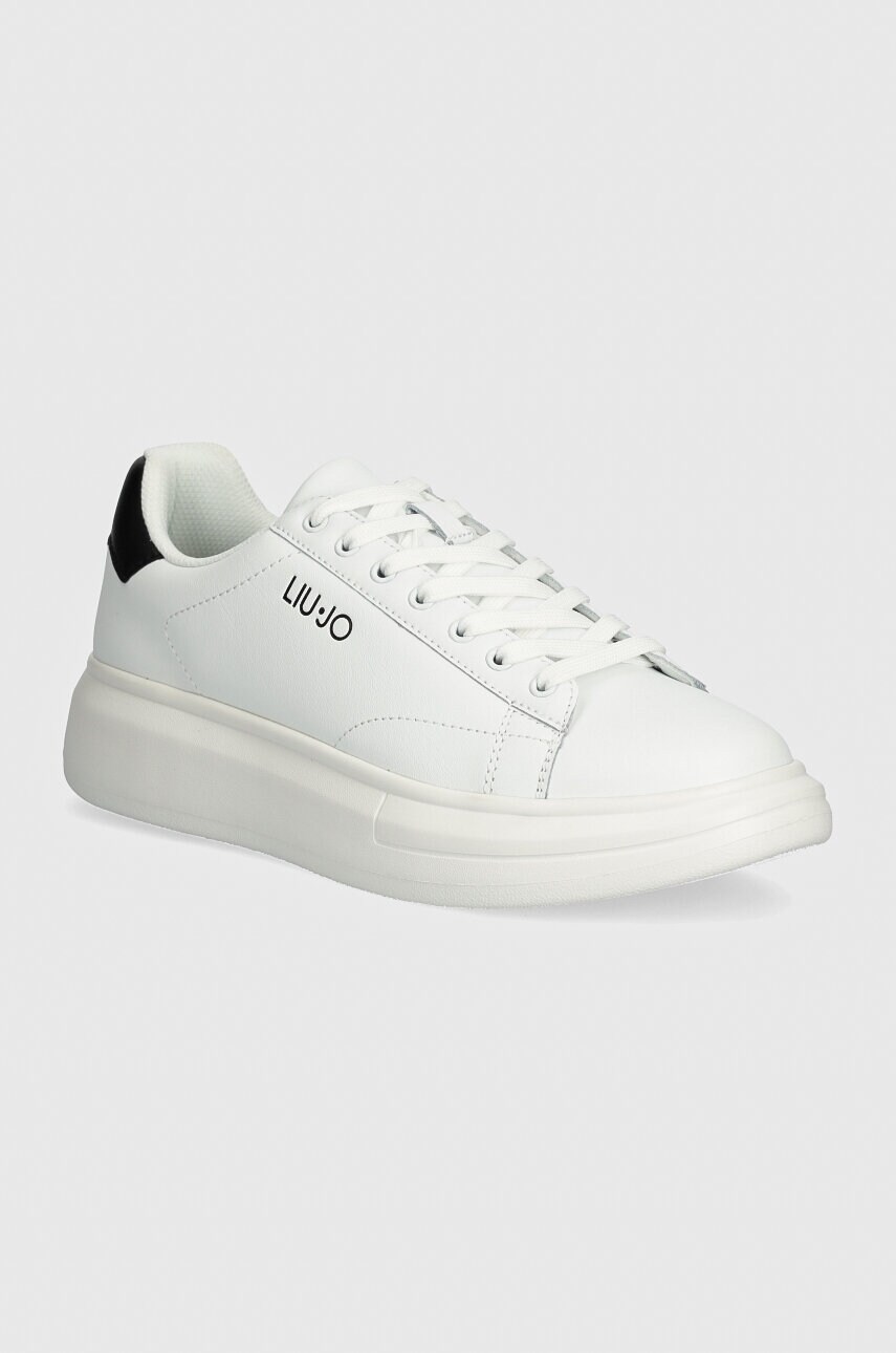 

Кожени маратонки Liu Jo BIG 01 в бяло 7B4027PX474S1005, Бял