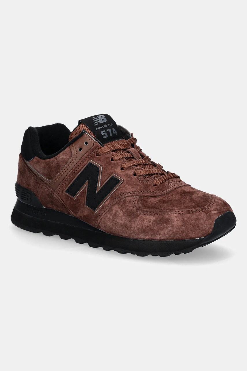 New Balance sneakers 574 culoarea maro, U574LEB