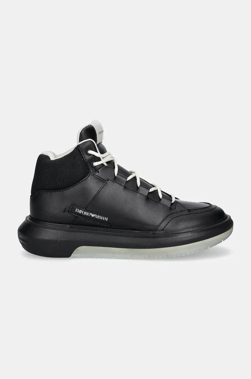 Ботинки Emporio Armani мужские цвет чёрный X4Z135 XR201 K001 Ботинки Emporio Armani мужские цвет чёрный X4Z135 XR201 K001