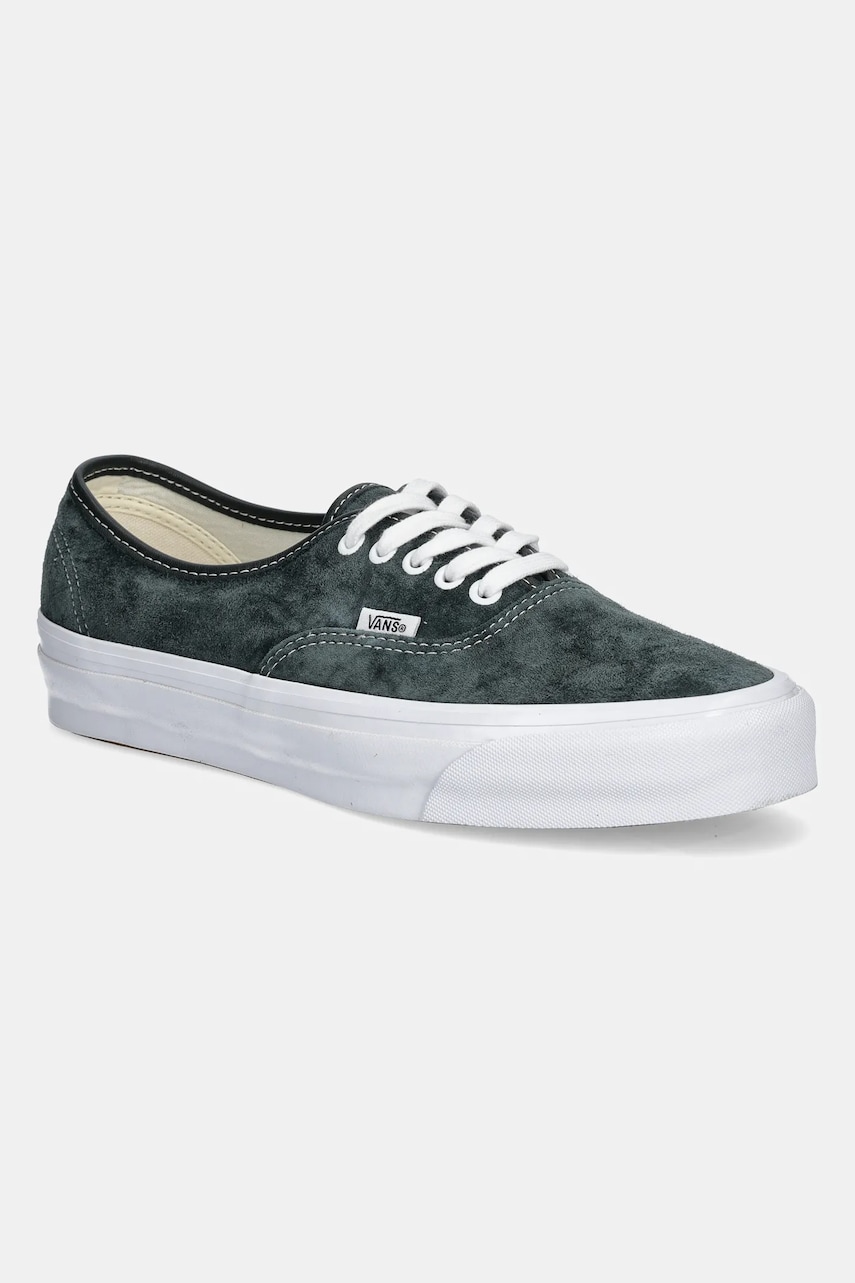 Vans tenisi din piele intoarsa Premium Classics LX Authentic Reissue 44 culoarea verde, VN0007QZPRM1