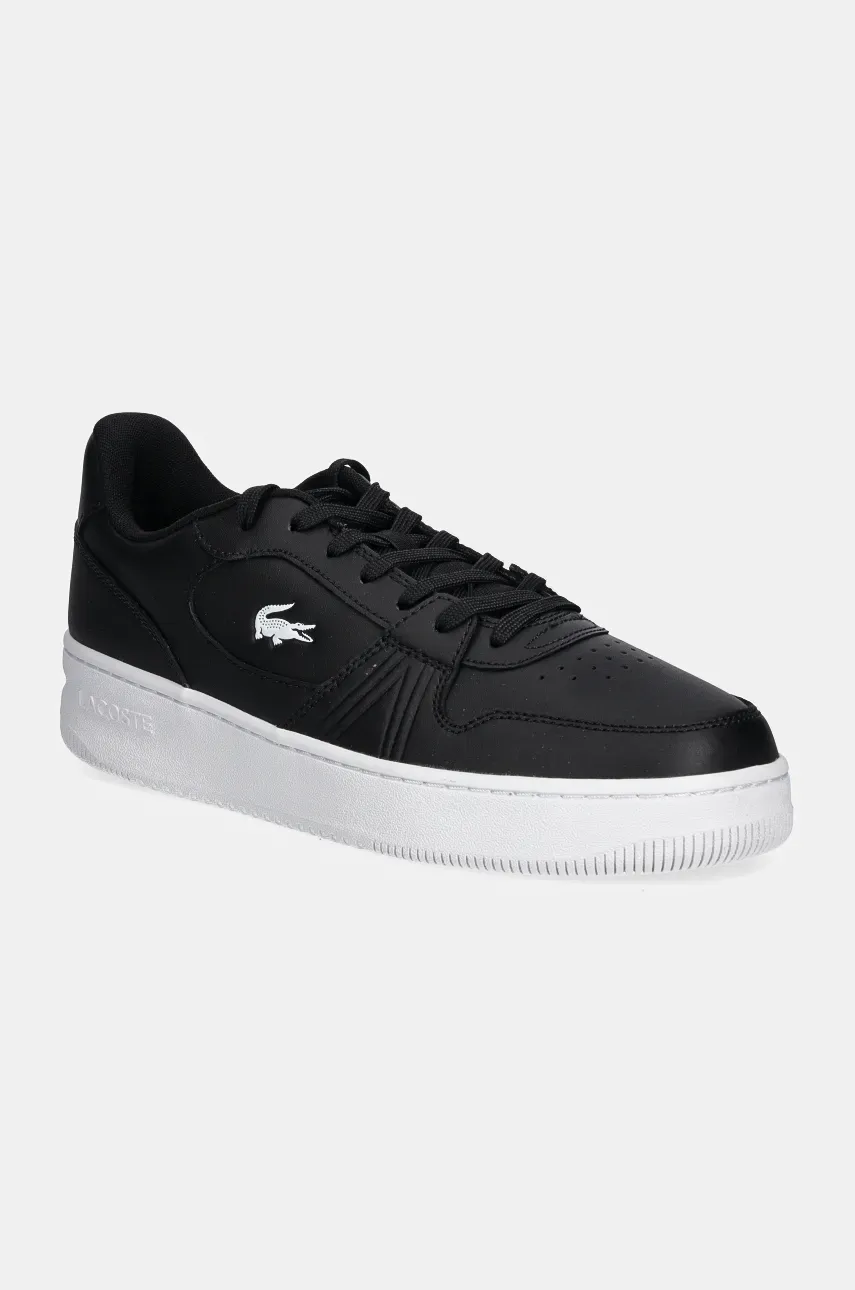 Kožené tenisky Lacoste L001 Set černá barva, 48SMA0018
