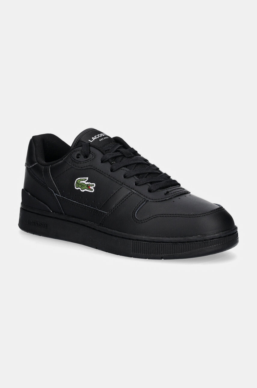 Lacoste sneakers din piele T-Clip Set culoarea negru, 48SMA0031