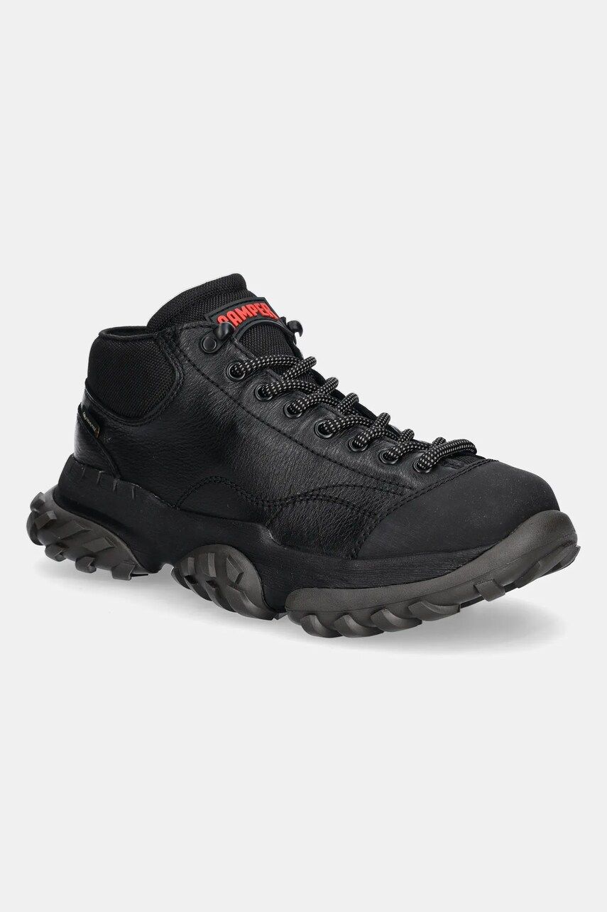 Camper ghete de piele Karst Trek barbati, culoarea negru, K300515-001