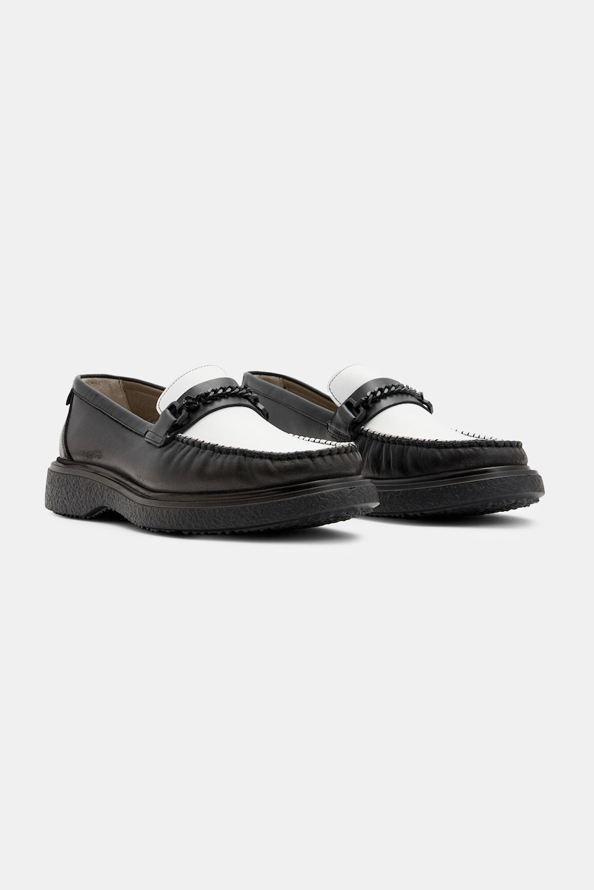 Kožené mokasíny AllSaints Gibbs Chain Loafer