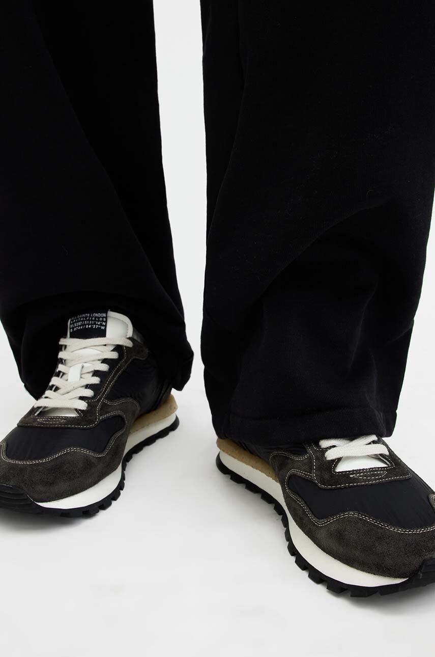 Αθλητικά AllSaints Rimini Low Top χρώμα: γκρι, M054FB φωτογραφία