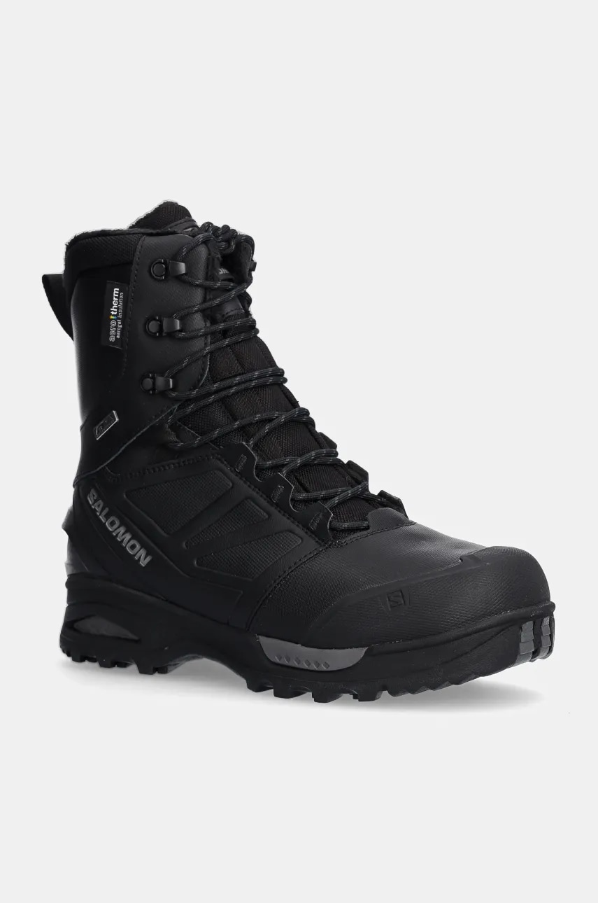Salomon pantofi Toundra Pro CSWP barbati, culoarea negru, izolat, L40472700