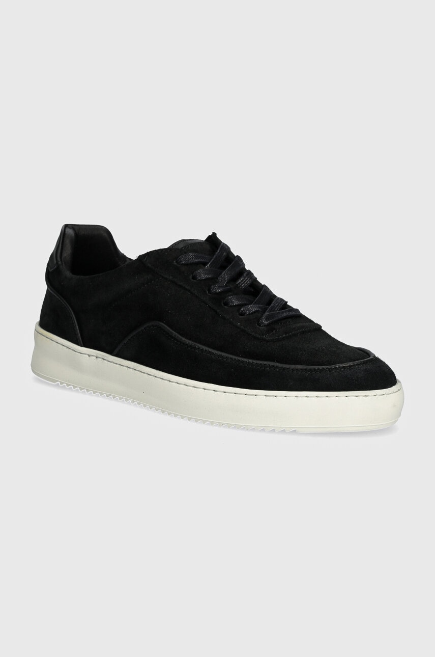Filling Pieces sneakers din piele intoarsă Mondo Suede Lux culoarea negru, 46755071861