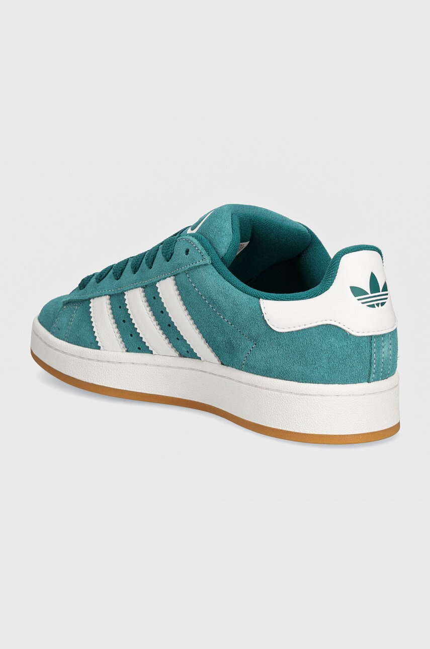 Σουέτ αθλητικά παπούτσια adidas Originals Campus 00s χρώμα: πράσινο, ID1437 φωτογραφία