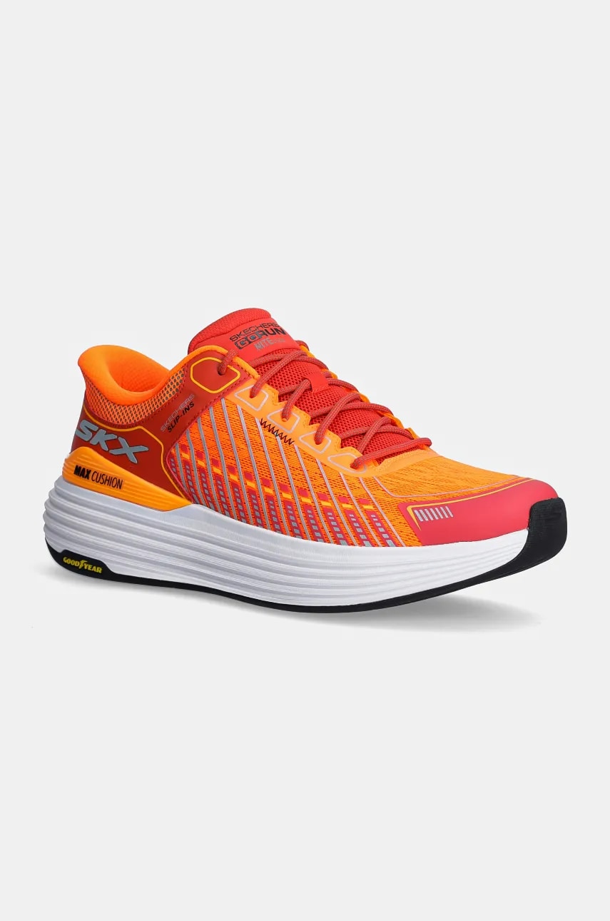 Skechers pantofi de alergat Max Cushioning Suspension - Nitevizn culoarea portocaliu, 220936 Skechers pantofi de alergat Max Cushioning Suspension - Nitevizn culoarea portocaliu, 220936