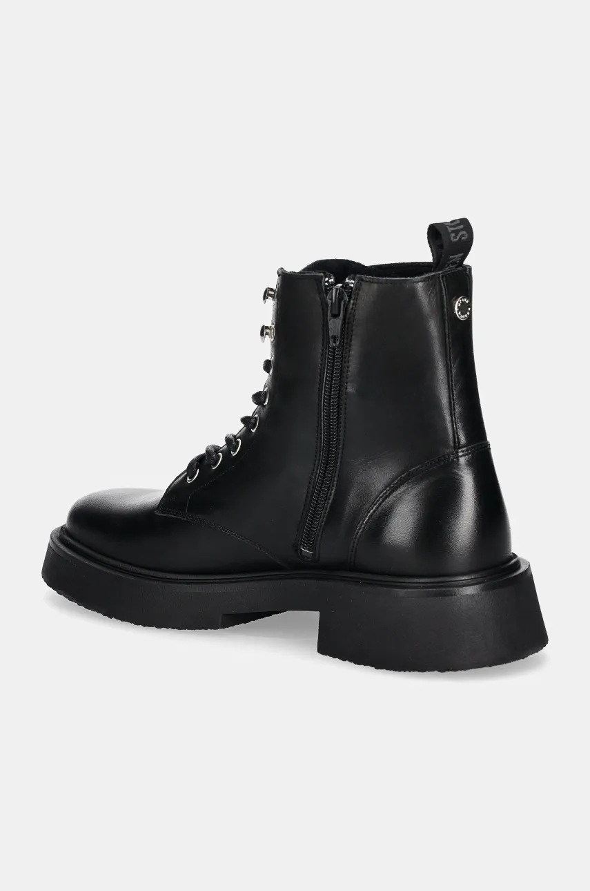 Steve Madden bőr bakancs Zeke fekete, férfi, SM12000733 termék 2. képe