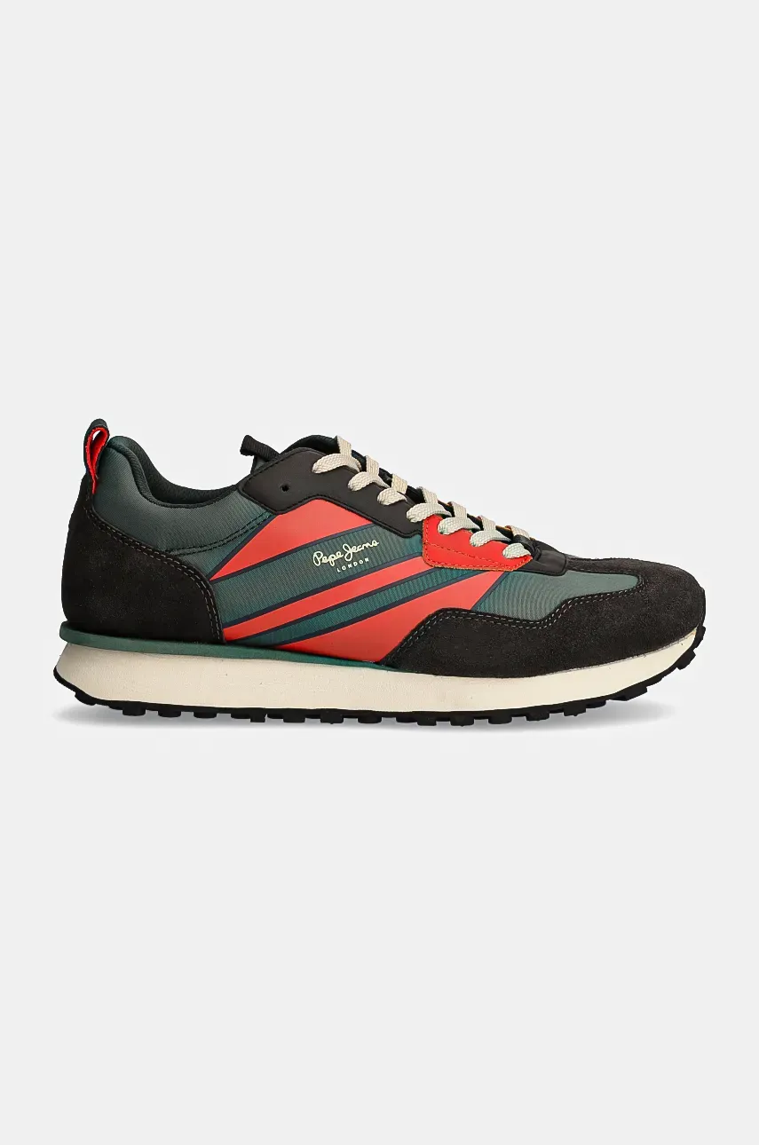 Кроссовки Pepe Jeans PMS60025 цвет зелёный FOSTER EVOLUTION M Кроссовки Pepe Jeans PMS60025 цвет зелёный FOSTER EVOLUTION M