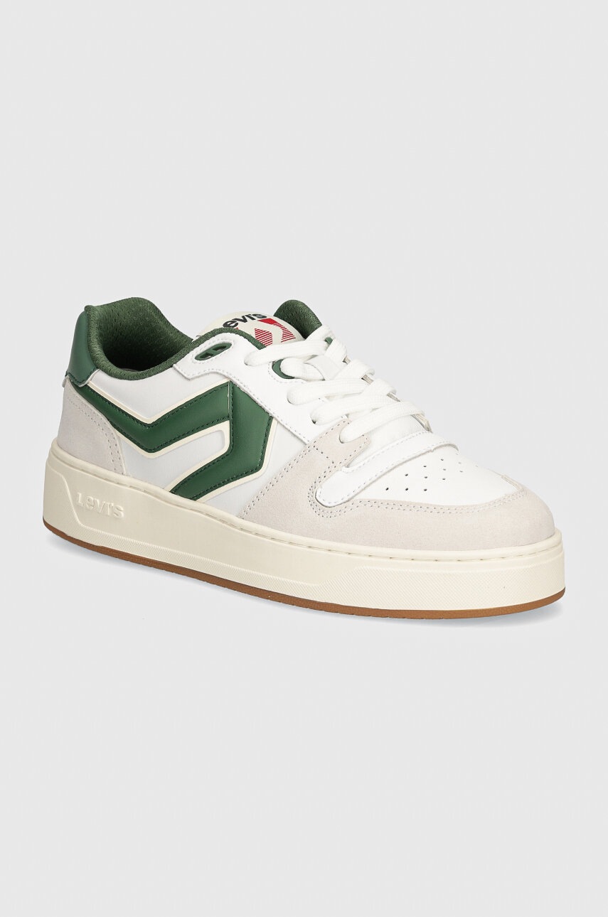 Levi\'s sneakers GLIDE L culoarea alb, 000FH-0003 - 0 | YEO
