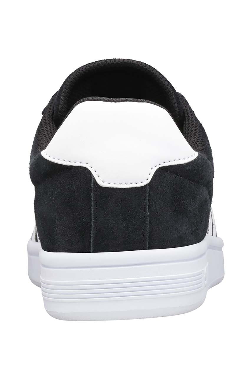 Δερμάτινα αθλητικά παπούτσια K-Swiss COURT TIEBREAK SDE χρώμα: μαύρο, 07012.002.M φωτογραφία