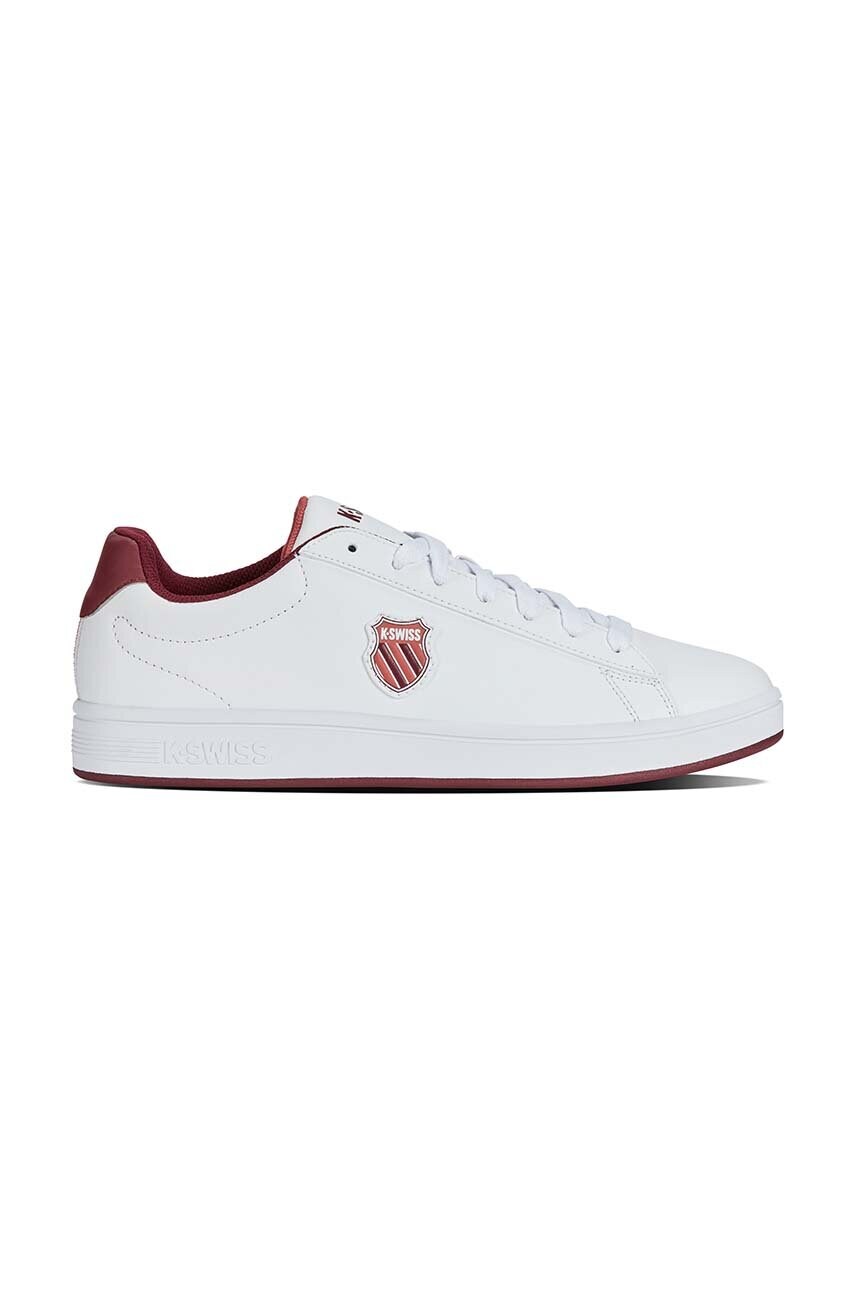 K-Swiss sneakers COURT SHIELD culoarea alb, 06599.135.M
