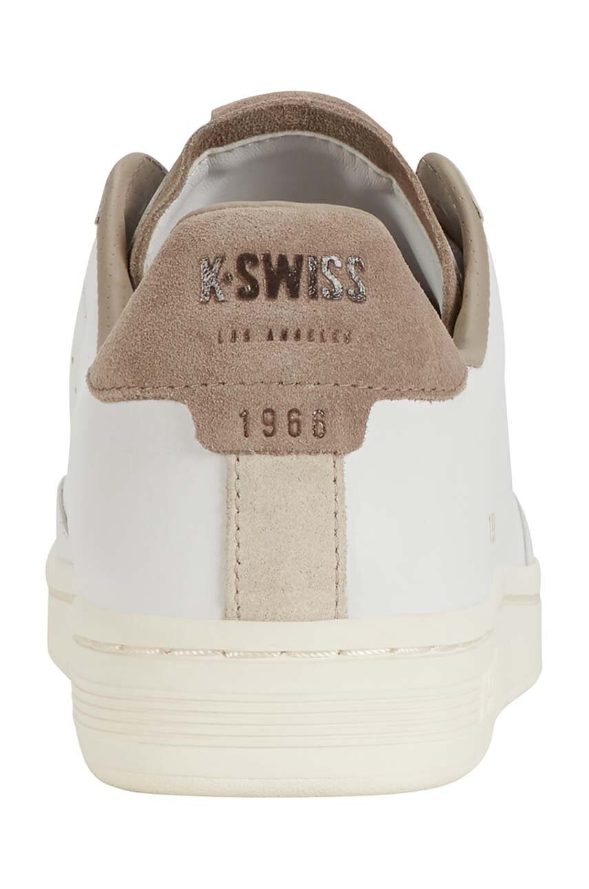 Αθλητικά K-Swiss LOZAN KLUB LTH χρώμα: άσπρο, 07263.180.M φωτογραφία