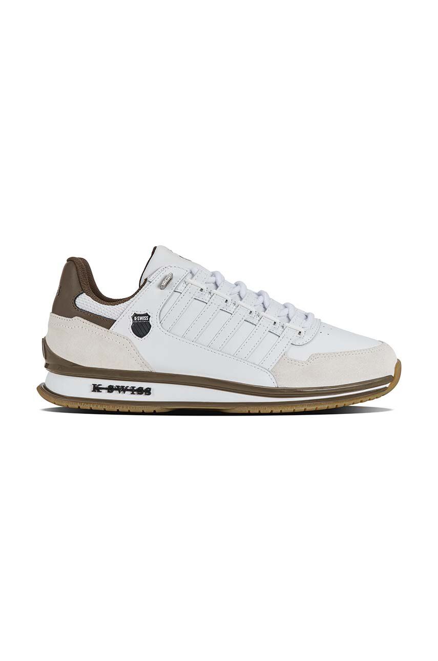 K-Swiss sneakers din piele RINZLER GT culoarea alb, 08907.912.M