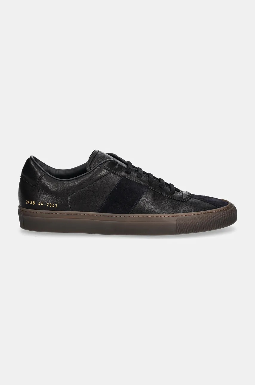 Кожаные кроссовки Common Projects Tennis Trainer цвет чёрный 2438 Кожаные кроссовки Common Projects Tennis Trainer цвет чёрный 2438