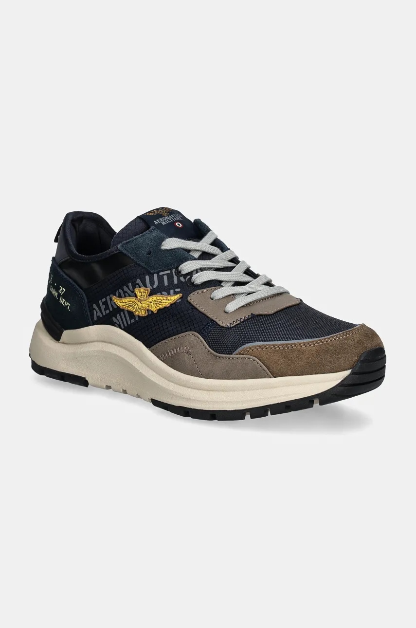 Aeronautica Militare sneakers culoarea albastru marin, SC286CT3377 Aeronautica Militare sneakers culoarea albastru marin, SC286CT3377