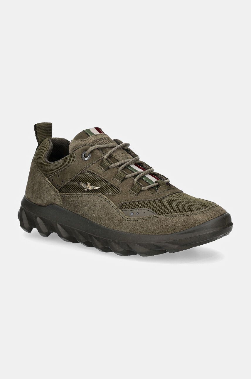 Aeronautica Militare sneakers culoarea verde, SC253PL250