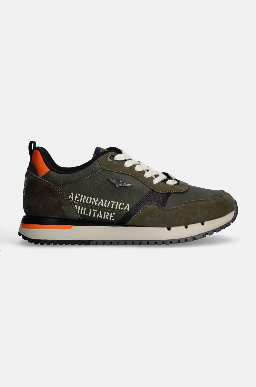 Кроссовки Aeronautica Militare цвет зелёный SC283CT3384 Кроссовки Aeronautica Militare цвет зелёный SC283CT3384