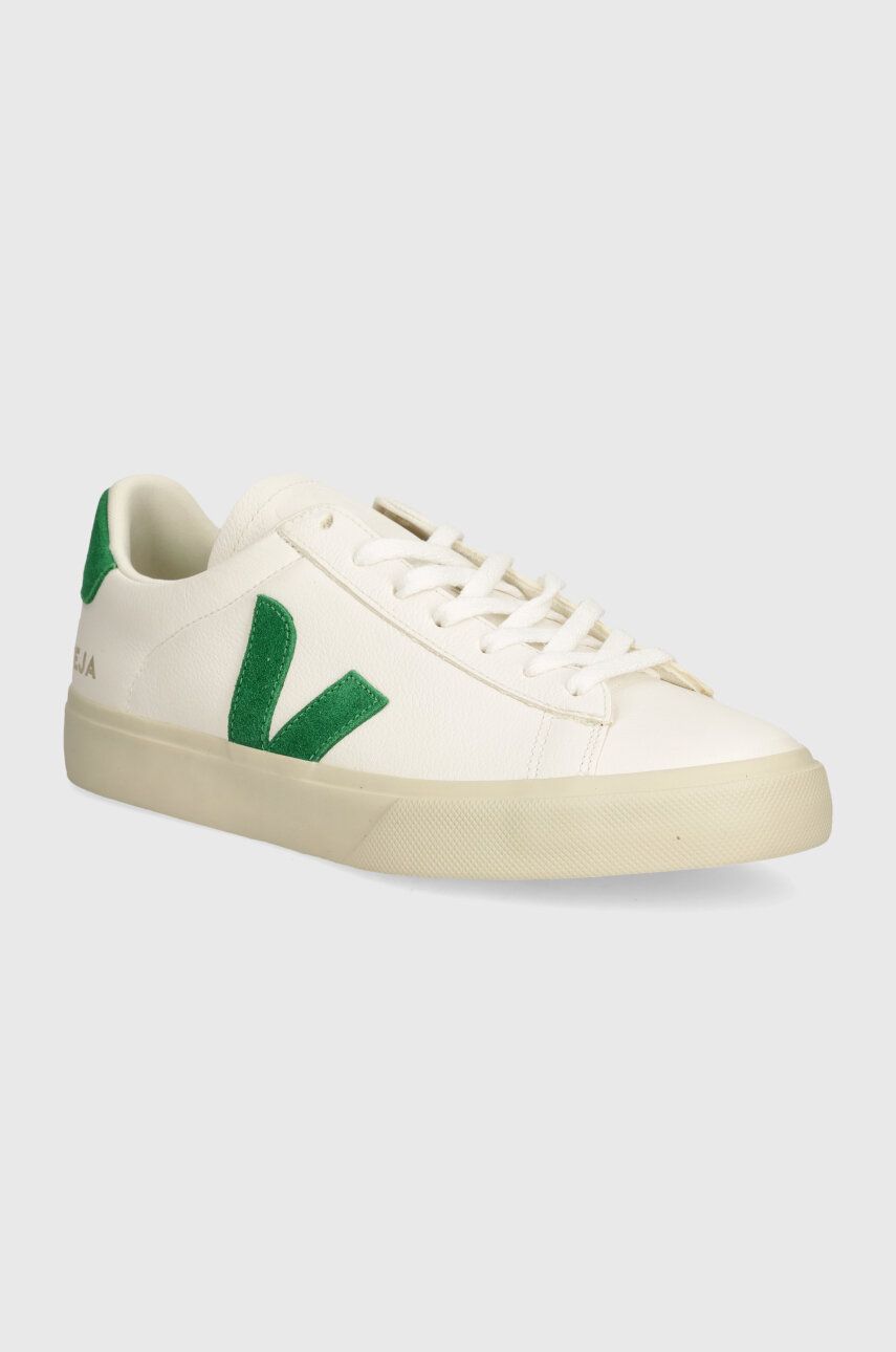 Veja sneakers din piele Campo culoarea alb, CP0503690B